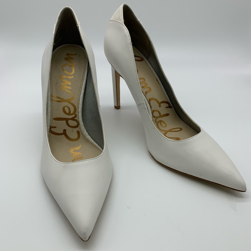 SAM EDELMAN white shoes. Very GUC. Size 9.